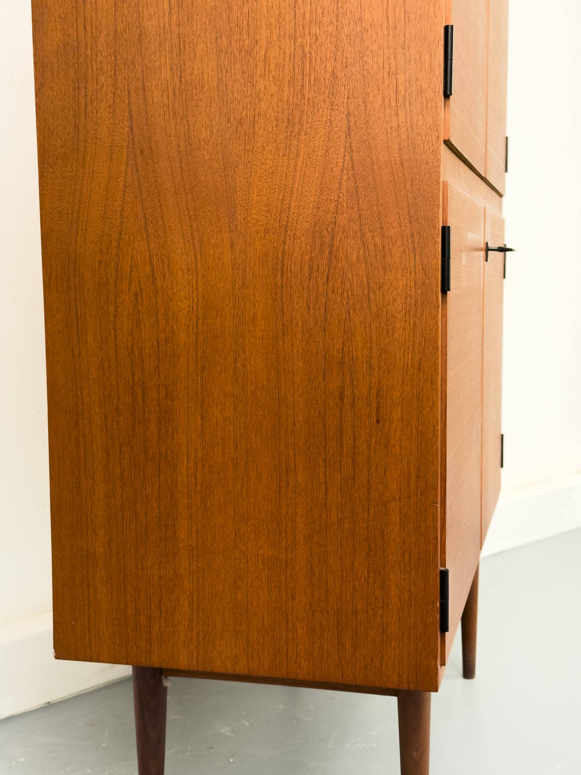 Mid-Century Teak Highboard Cabinet, 1963