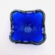 Murano Sommerso Cobalt Blue Dish - 1960
