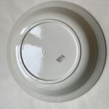 Plat saladier fleuri