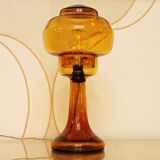 Art-Deco blown glass lamp