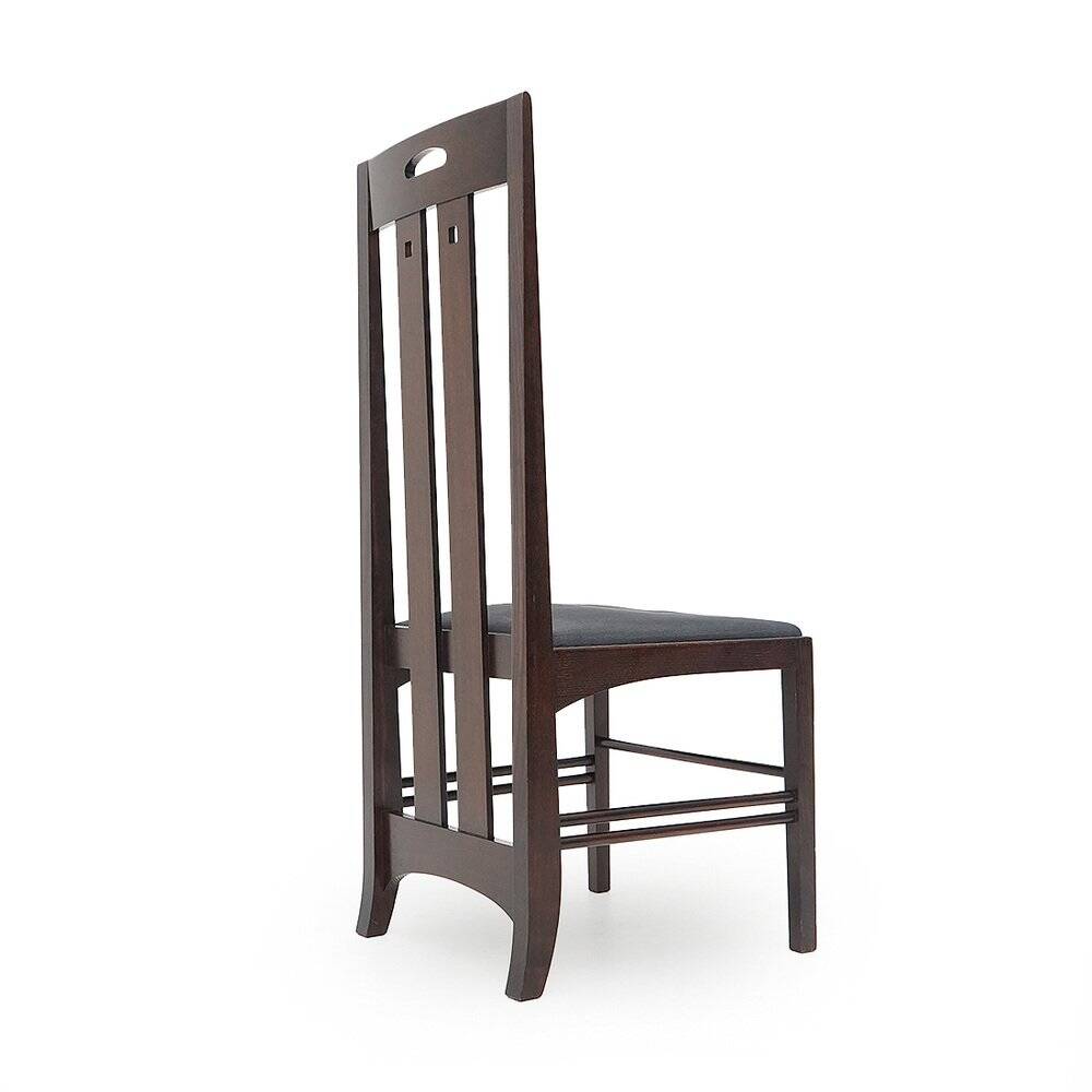 Ingram chairs by Charles Rennie Mackintosh for Cassina, 1980s, set of 6.