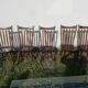Lot de 5 Chaise bistrot vintage