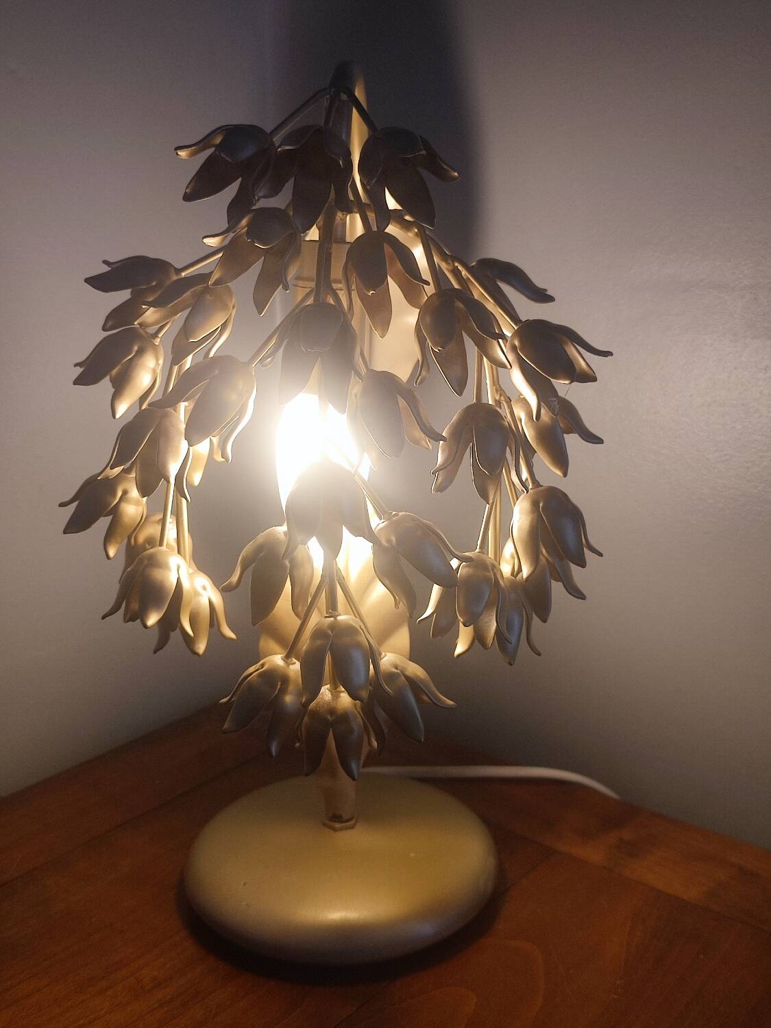 Vintage metal table lamp