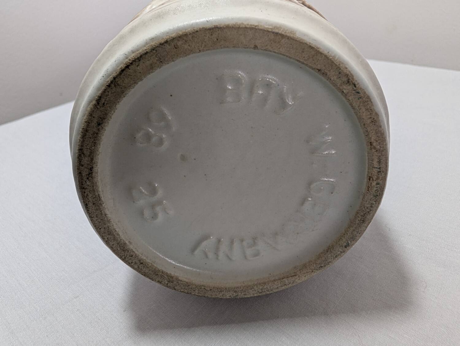 Vase Bay Keramik West Germany red vintage 70s - model 68/25