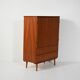 Scandinavian teak and oak cabinet, 1950s
