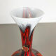 Extra Large Vintage Pop Art Opaline Florence Vase Design 1970s, Italy
