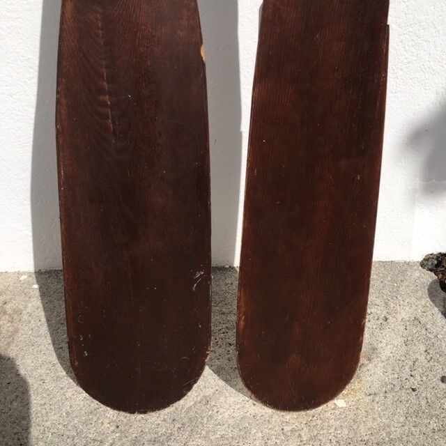 Pair of old oars