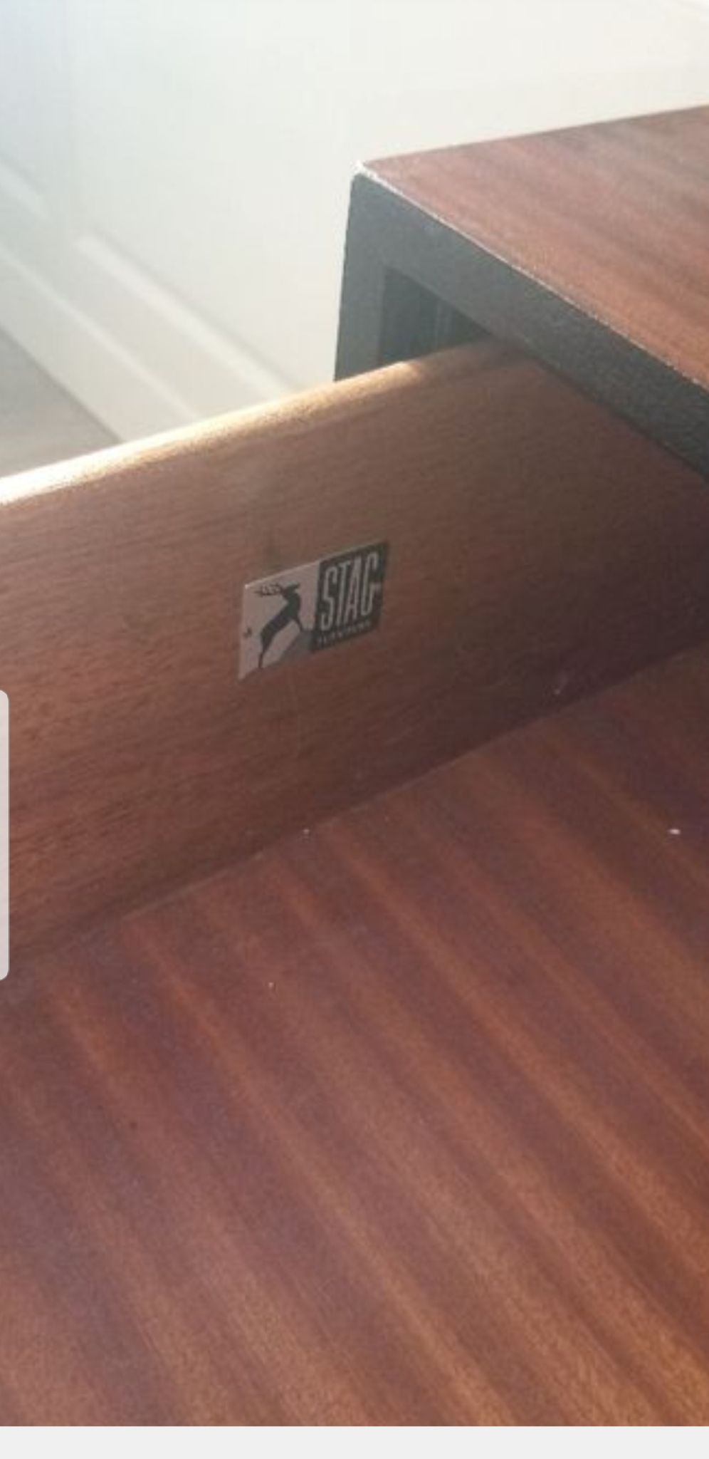 Vintage 3-drawer dresser by John and Sylvie Reid for Stag furniture