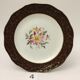 Set of 6 Dessert Plates "L'Amandinoise", model "Clématite"