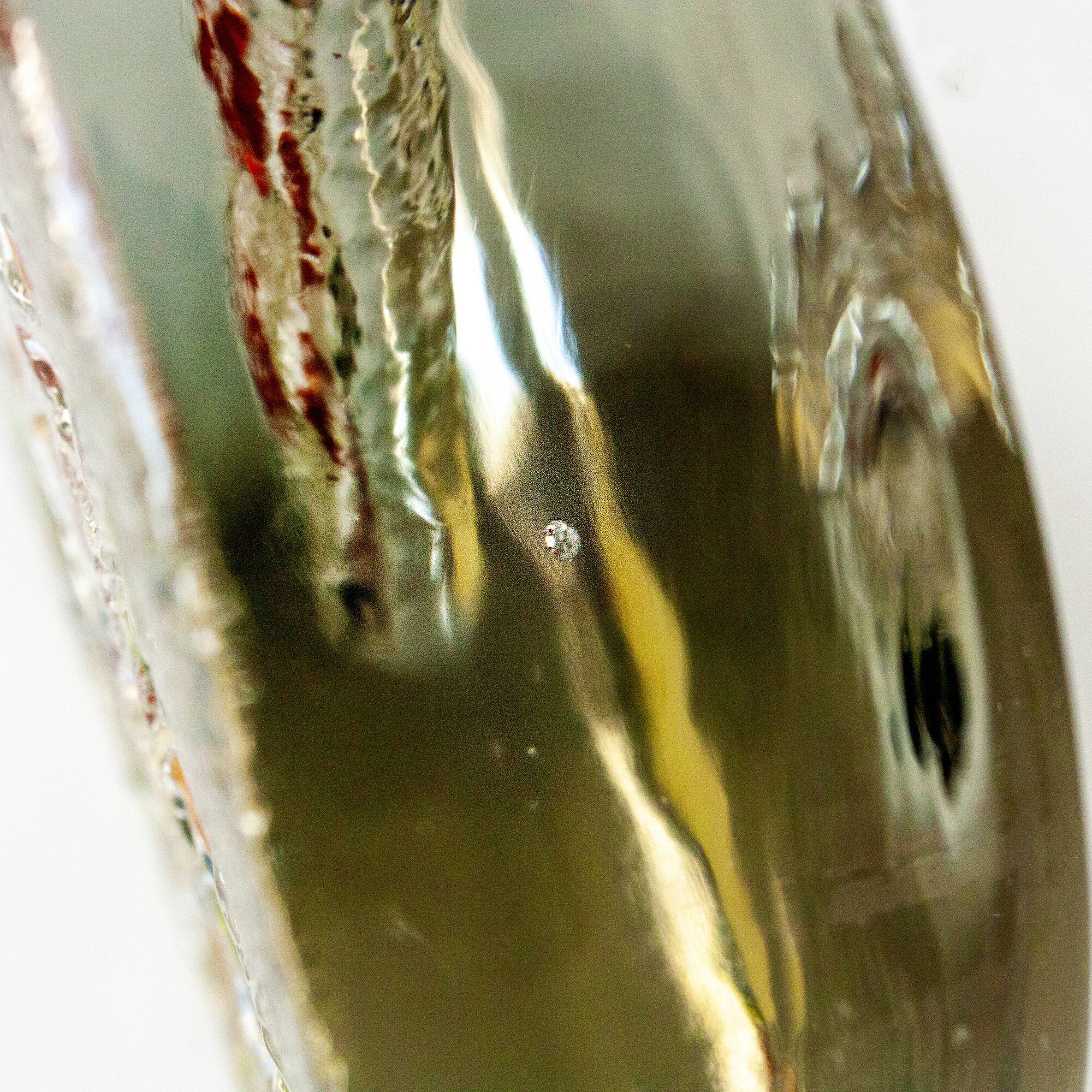 WALTHER Glas Crystalline Solifleur Vaser 1960s Western Germany