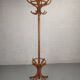 Vintage wooden parrot coat rack