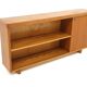 Scandinavian elm bookcase, Swedish modern, Sweden, 1940