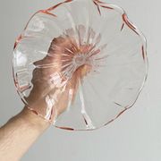 vase en verre soufflé vieux rose