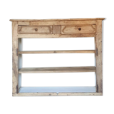 Ancien Buffet vaisselier bois brut