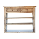Ancien Buffet vaisselier bois brut