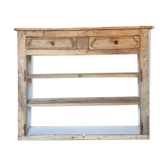 Ancien Buffet vaisselier bois brut