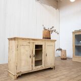 Wooden sideboard 3 doors early 20th