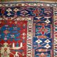 Handmade antique Caucasian Shirvan rug 134cm x 271cm 1880s - 1B491