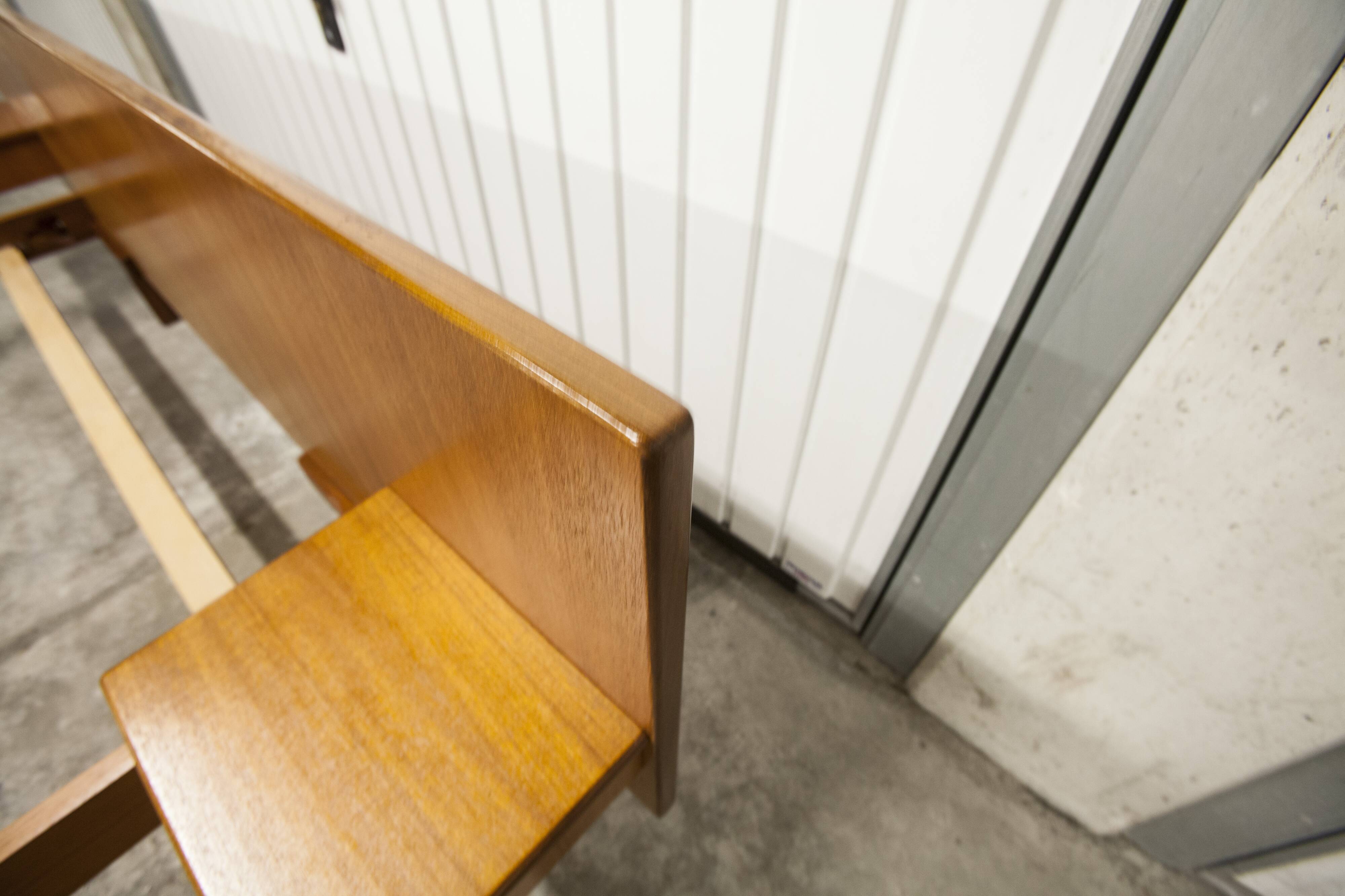 Scandinavian bed 1960 teak