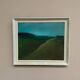 Huile sur toile originale suédoise – "Paysage" par Dina Mortensen – Signé DM – Vintage et encadré – 53 × 45,5 cm (20,9" × 17,9")