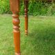 Folding wooden round table – Ø 115 cm