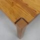 Vintage Coffee Table in Pinewood by Ilmari Tapiovaara, 1960s