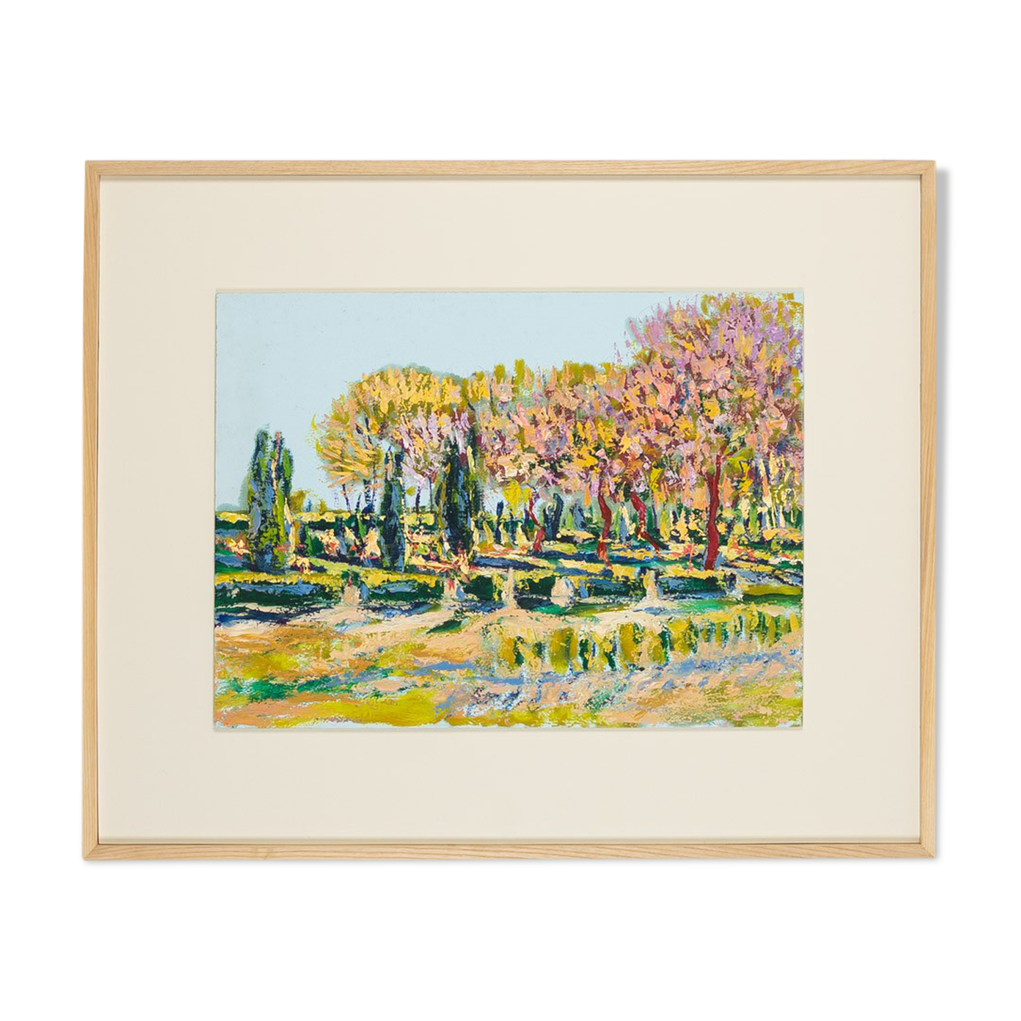 Spring, oil on plate, 87 x 71 cm