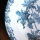A set of 5 deep plates Chardon Bleu Terre de Fer Clairefontaine Righi
