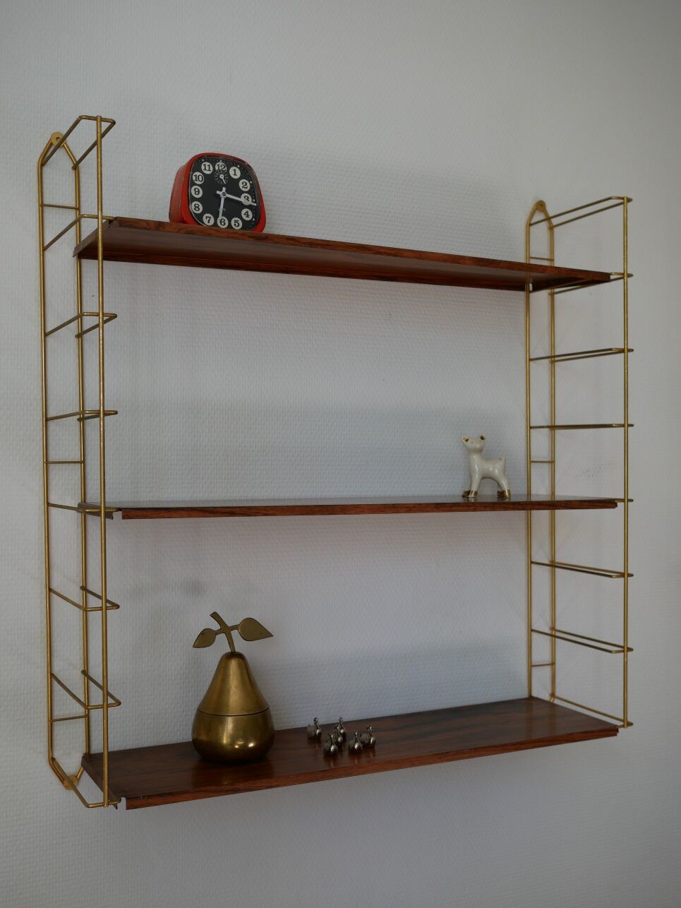 Etagère modulable style string et tomado, années 60