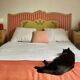 Hand-painted headboard