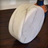 Carrara marble fruit cup