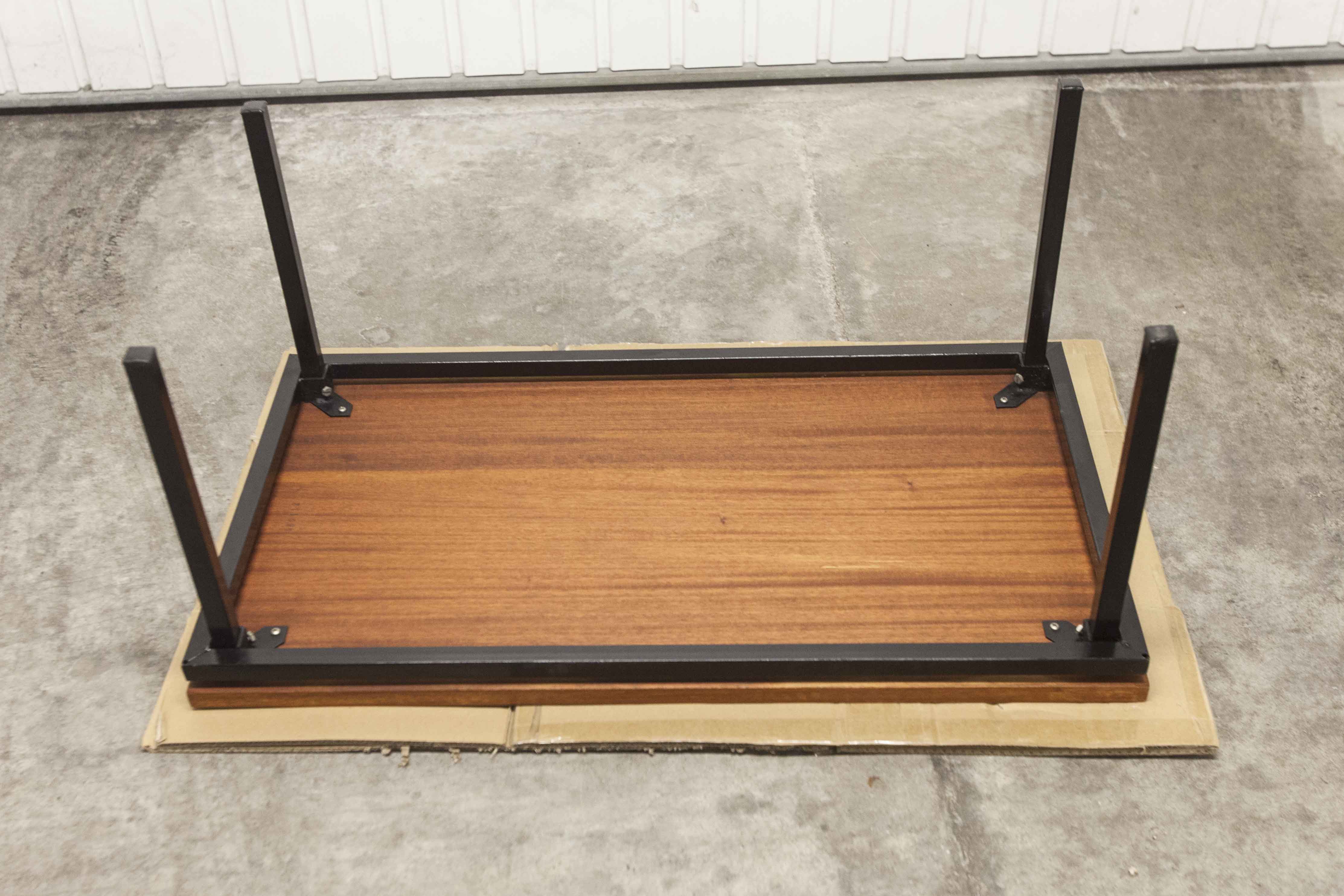 Rectangular teak coffee table 1960