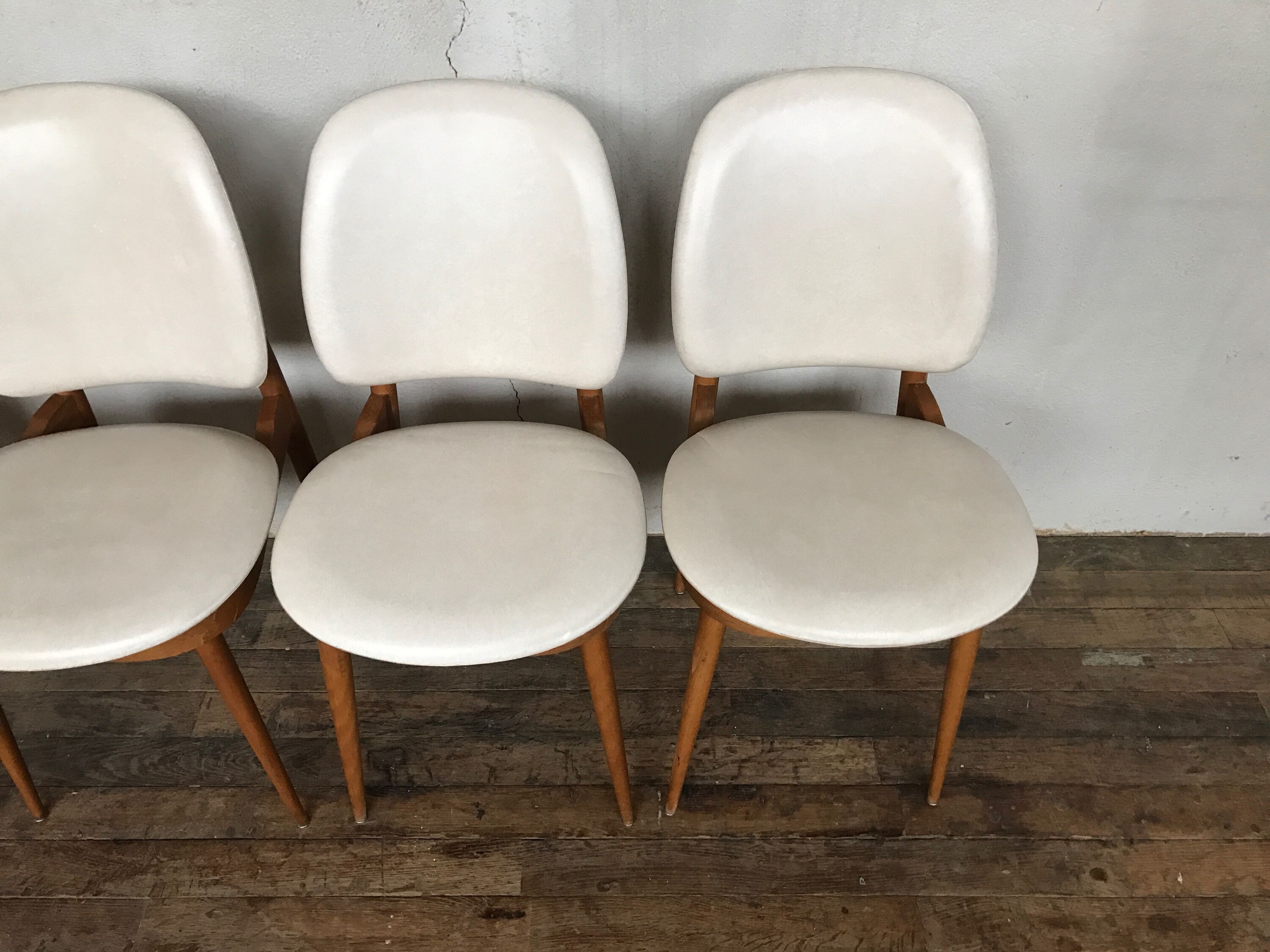 4 chairs vintage baumann