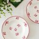 Lot de 2 assiettes creuses Lunéville K&G, loire