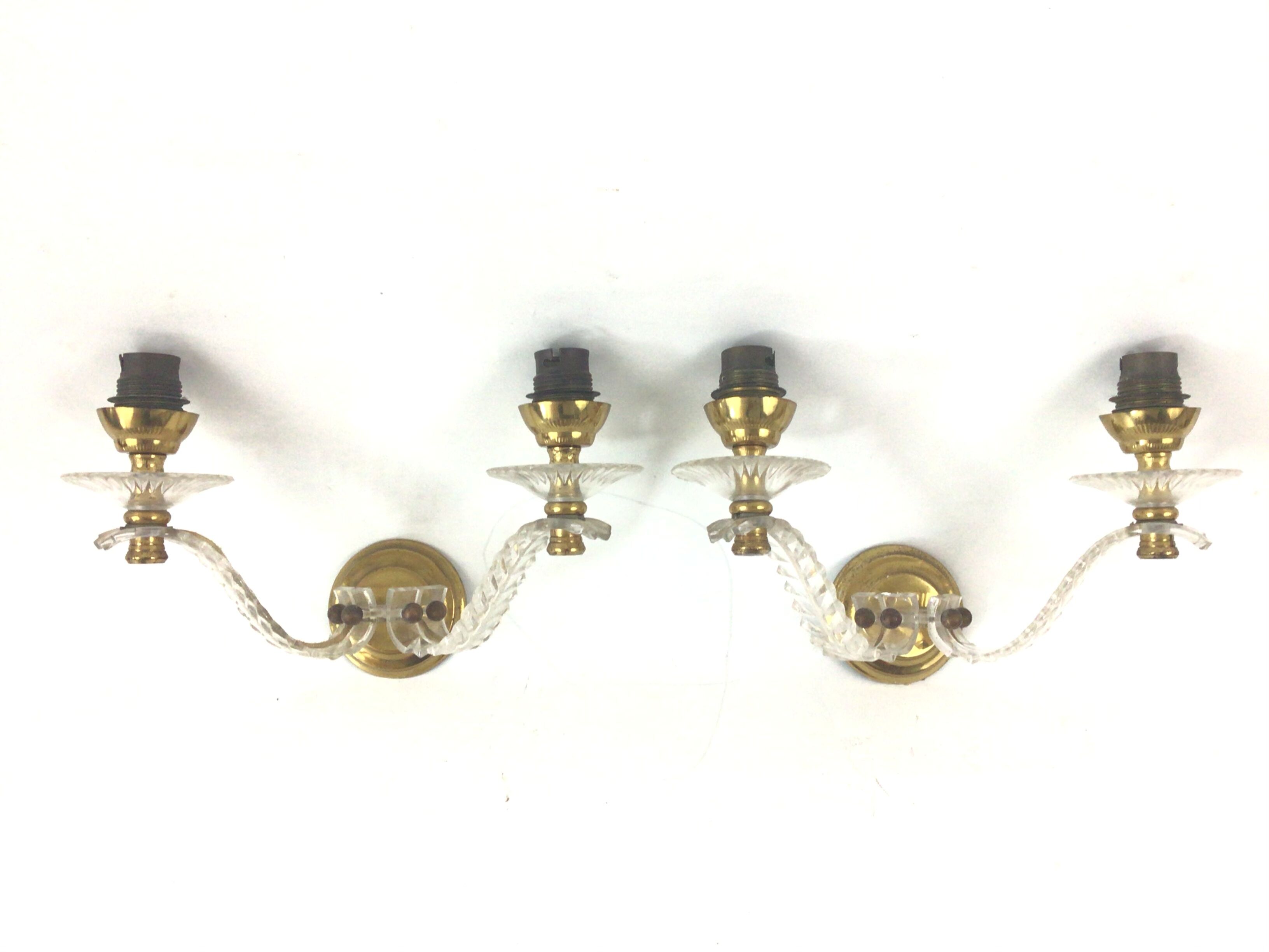 Plastic vintage sconces