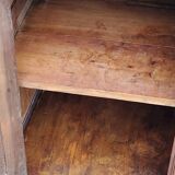 Parisian sideboard in solid oak and solid poplar early 20th century