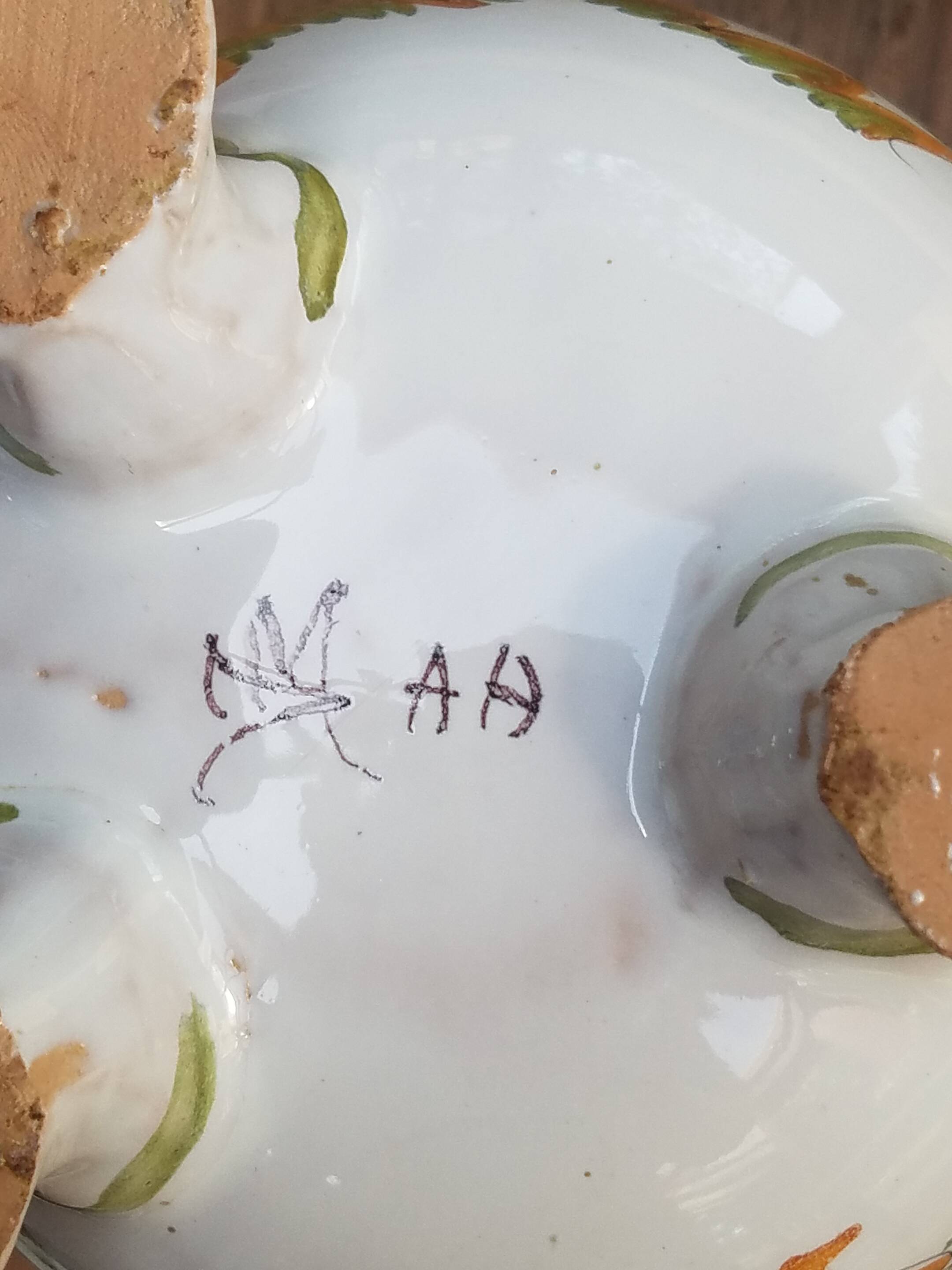 Verseuse en faïence ancienne Martres-Tolosane