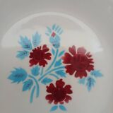 Lot 12 assiettes et plat Moulin des loups