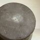 Brown ceramic vase jar