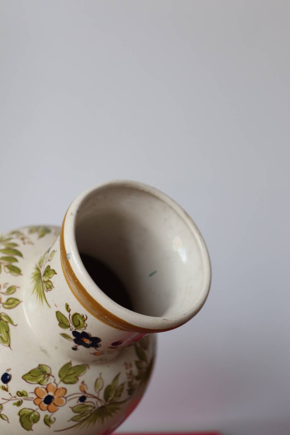 Vintage Moustier vase