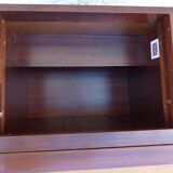 Mahogany veneer bar furniture, English manufacture of the XXth century with a drawer