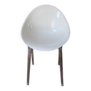 Lot de 4 chaises Mr Impossible Kartell blanche par Philippe STARCK