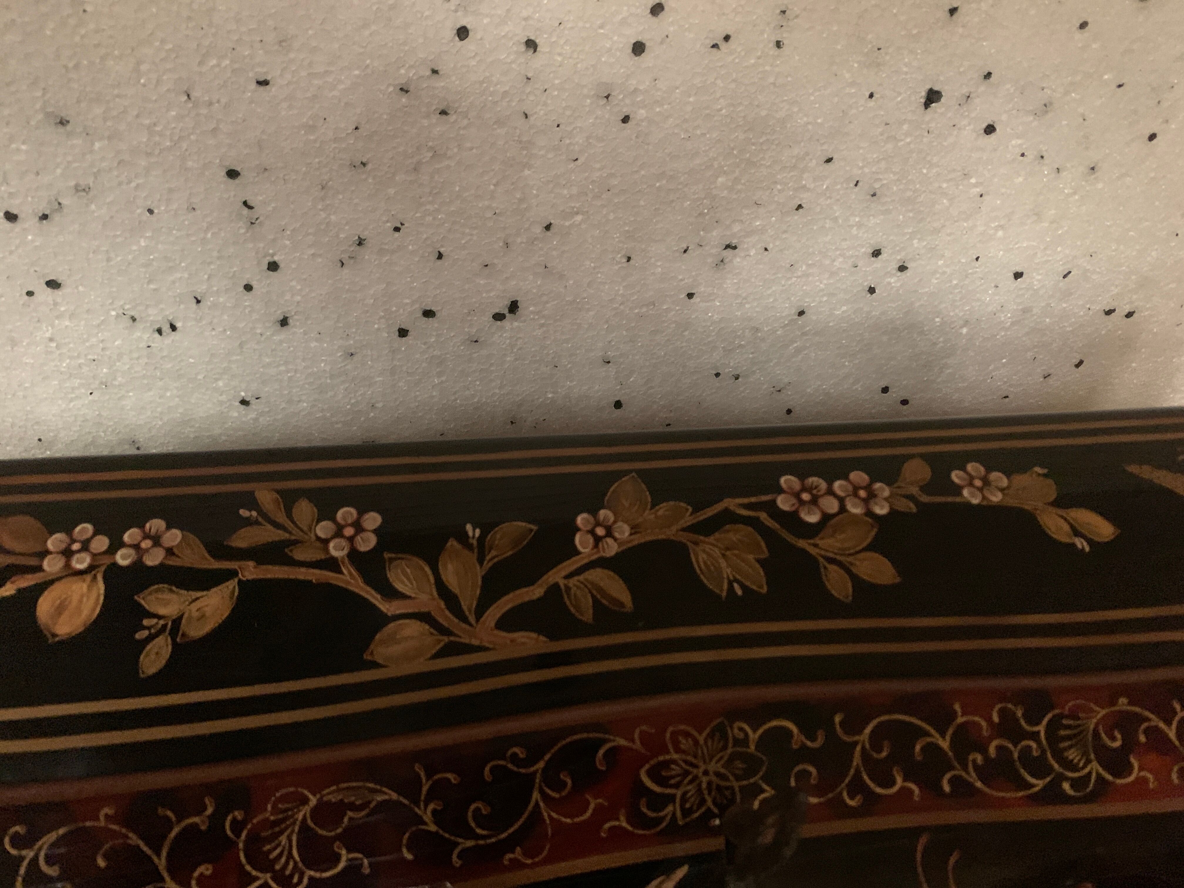Louis XV style slope desk in lacquer of china XX century