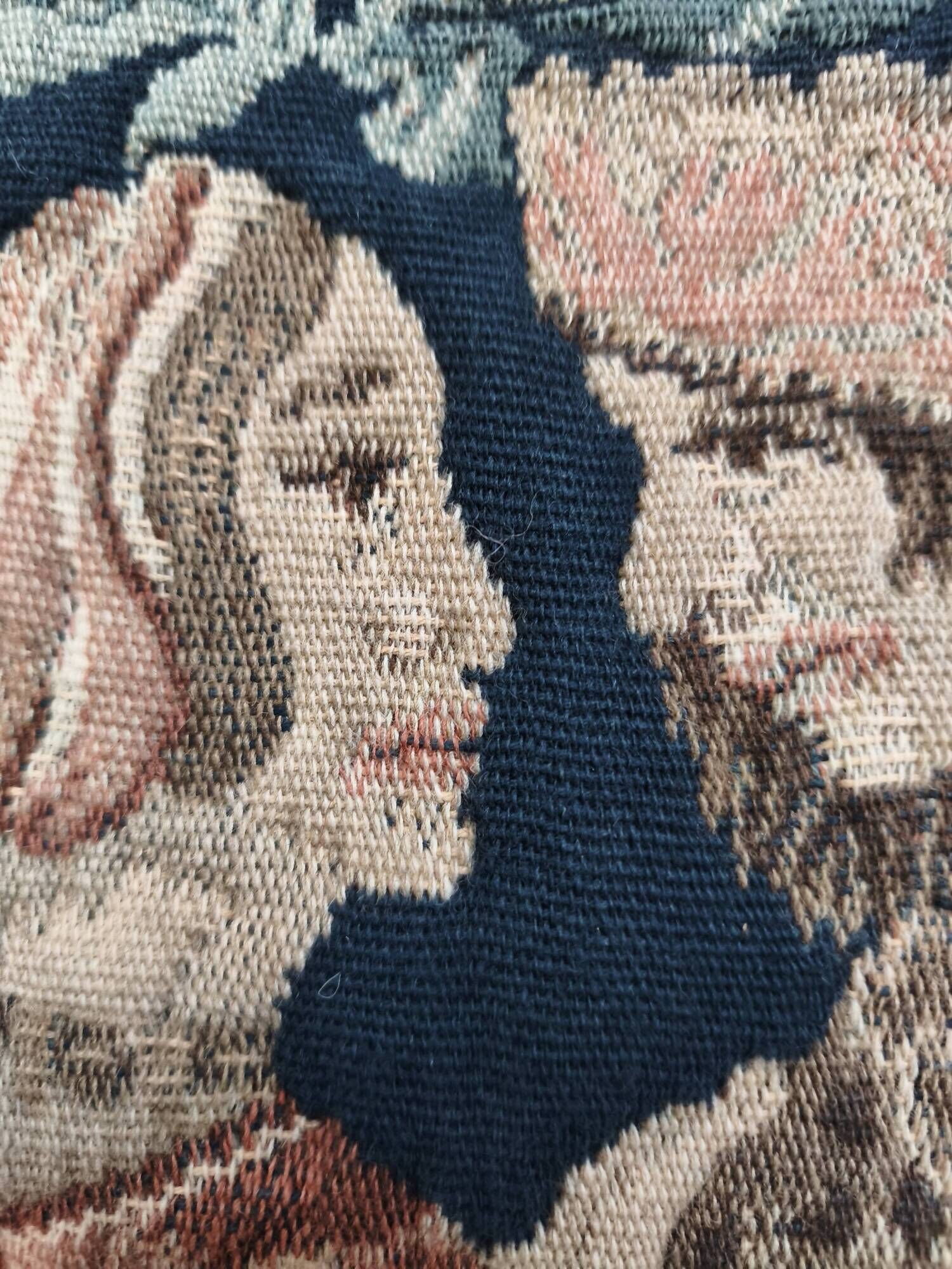 Large wall tapestry "Galant Feast" - Medieval Style / Jean Laurent (1)