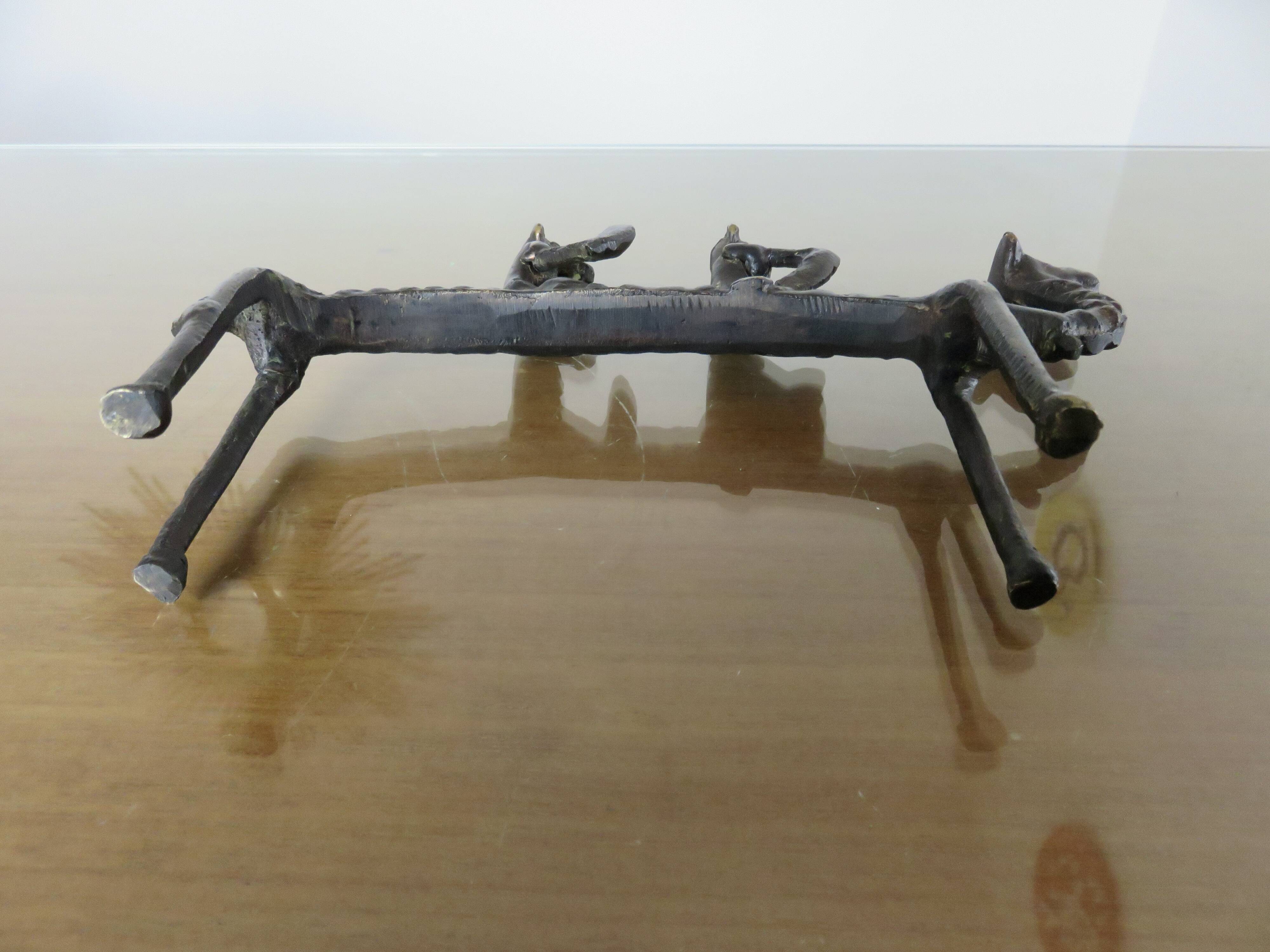 Sculpture, bronze africain, XIXème