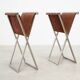 Pair of folding stools by Michael Christensen
