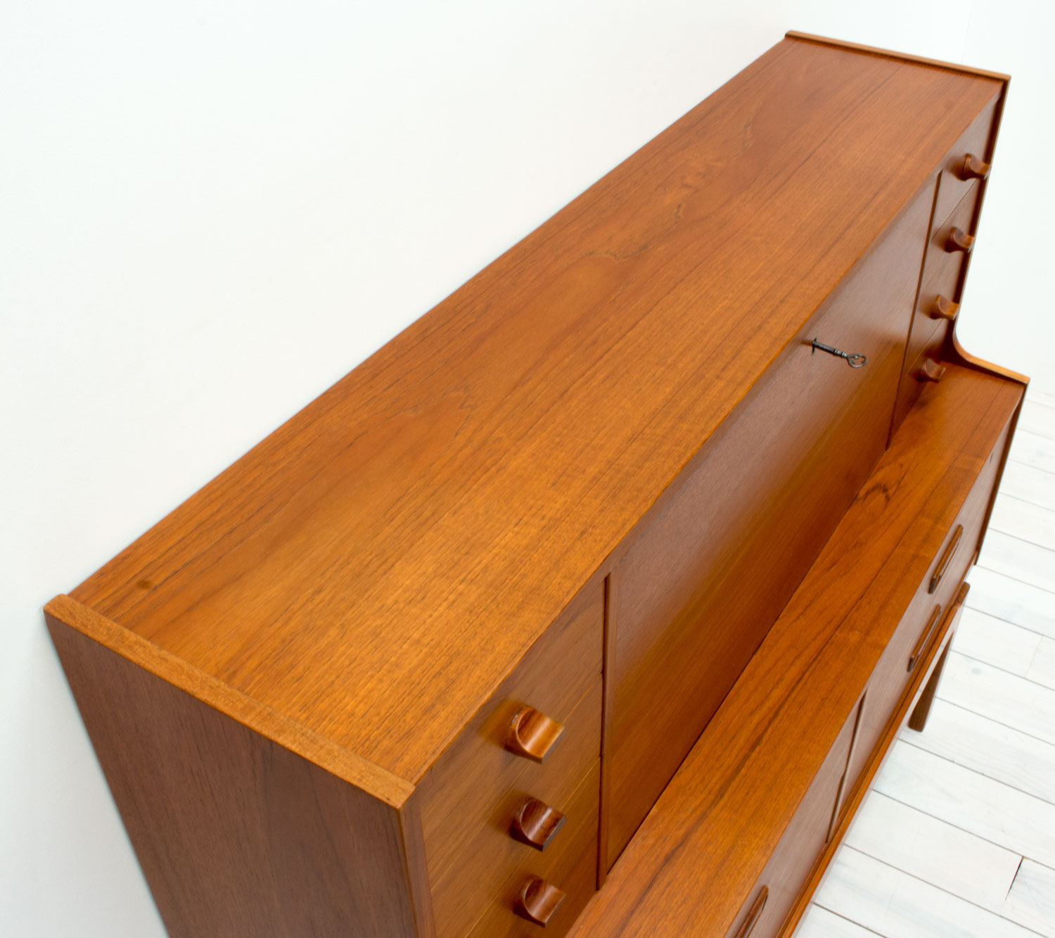Danish teak writing desk model 69, by Arne Wahl Iversen 1960