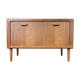 60s 70s teak sideboard Credenza cabinet Danish Modern Design Denmark 70s