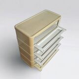 Olaf von bohr chest of drawers model 4964 by kartell - space age design, 70s