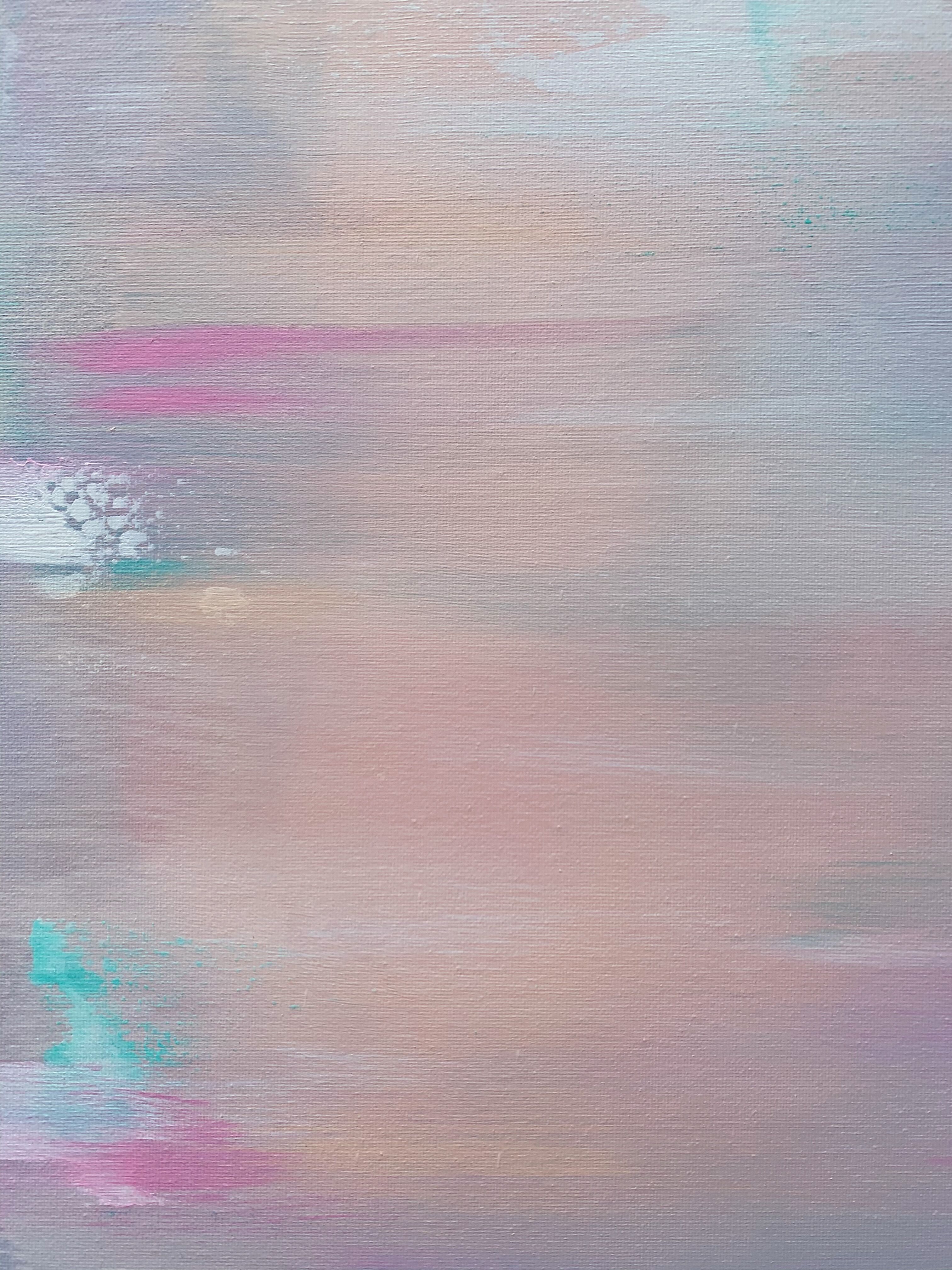 Modern abstract art canvas, Modern Love